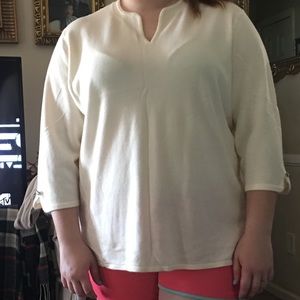 Offers white sweater
